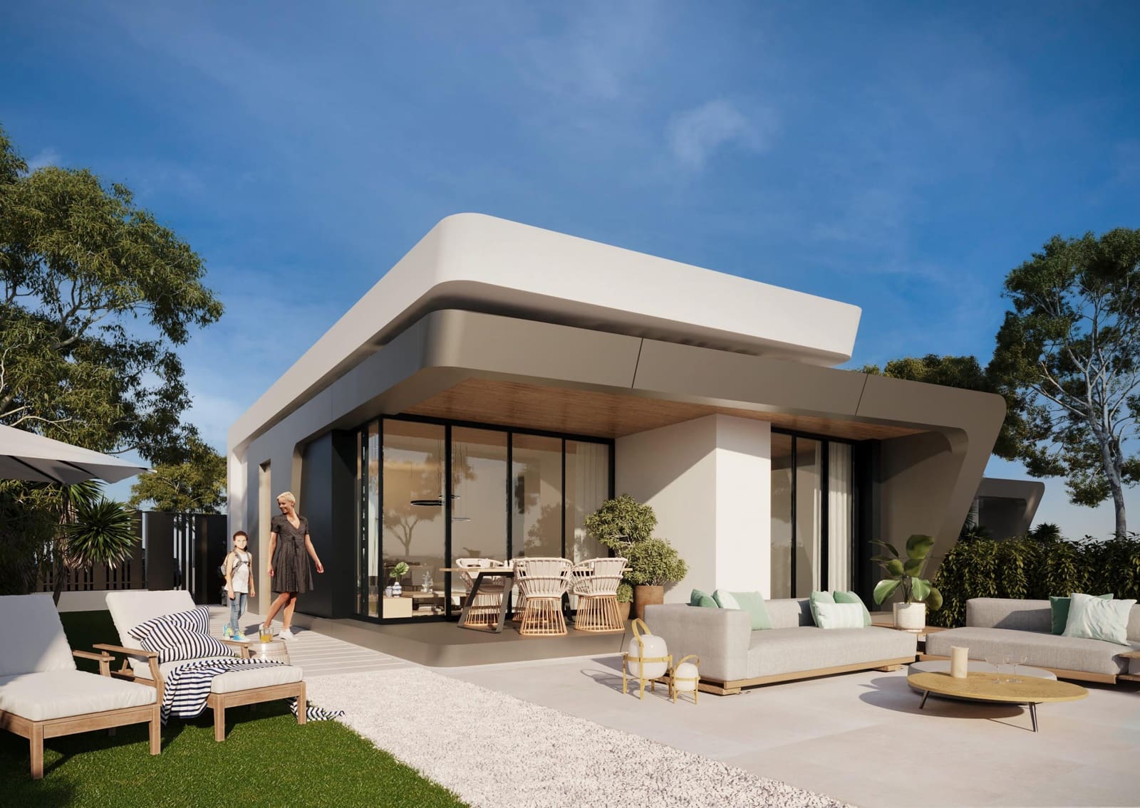 2 soverom Villa til salgs i Muchamiel / Mutxamel med svømmebasseng - € 490 000 (Ref: 8682548)