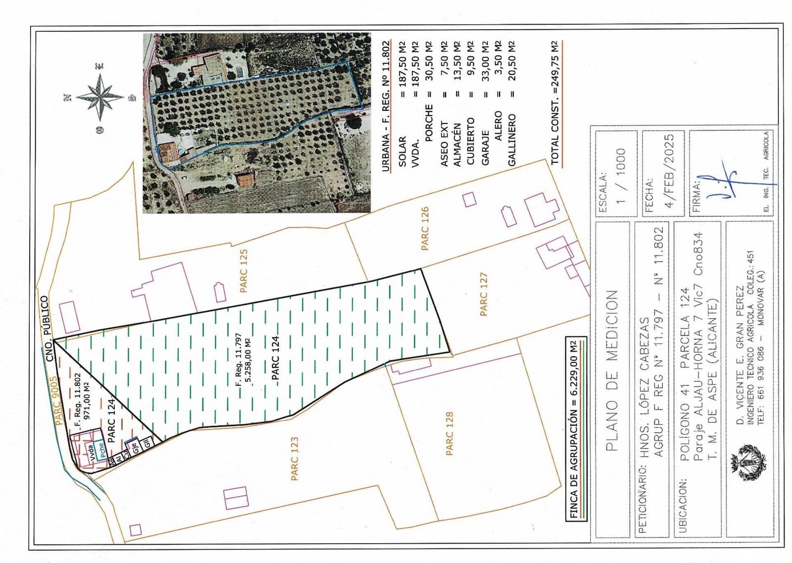 5 sovrum Finca/Hus på landet till salu i Aspe - 174 000 € (Ref: 8735534)
