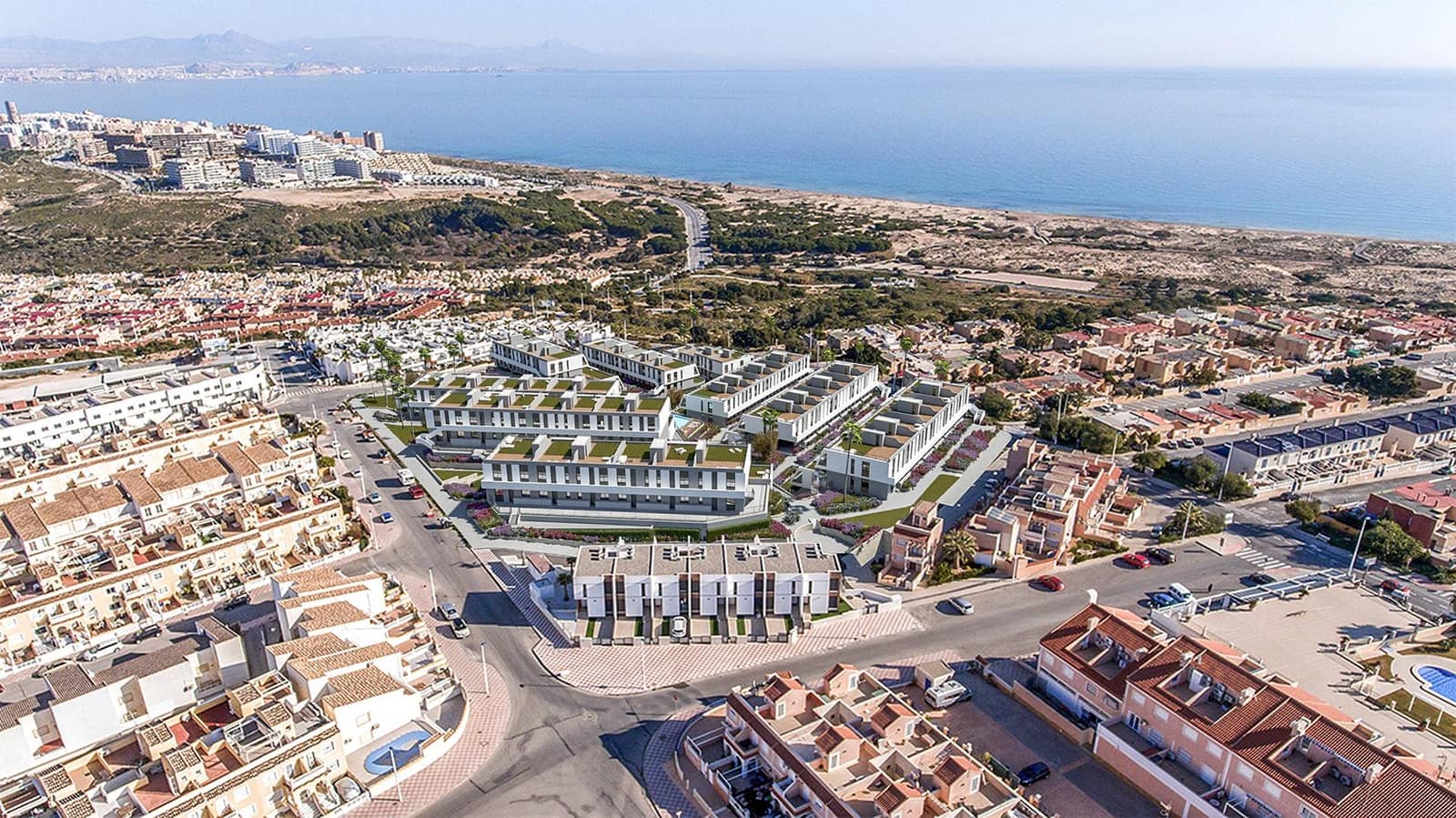 3 slaapkamer Appartement te koop in Gran Alacant met zwembad - € 380.000 (Ref: 8810141)