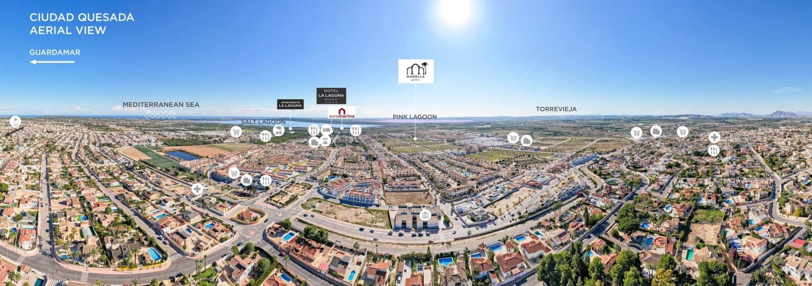 3 sovrum Radhus till salu i Ciudad Quesada - 451 875 € (Ref: 8810165)