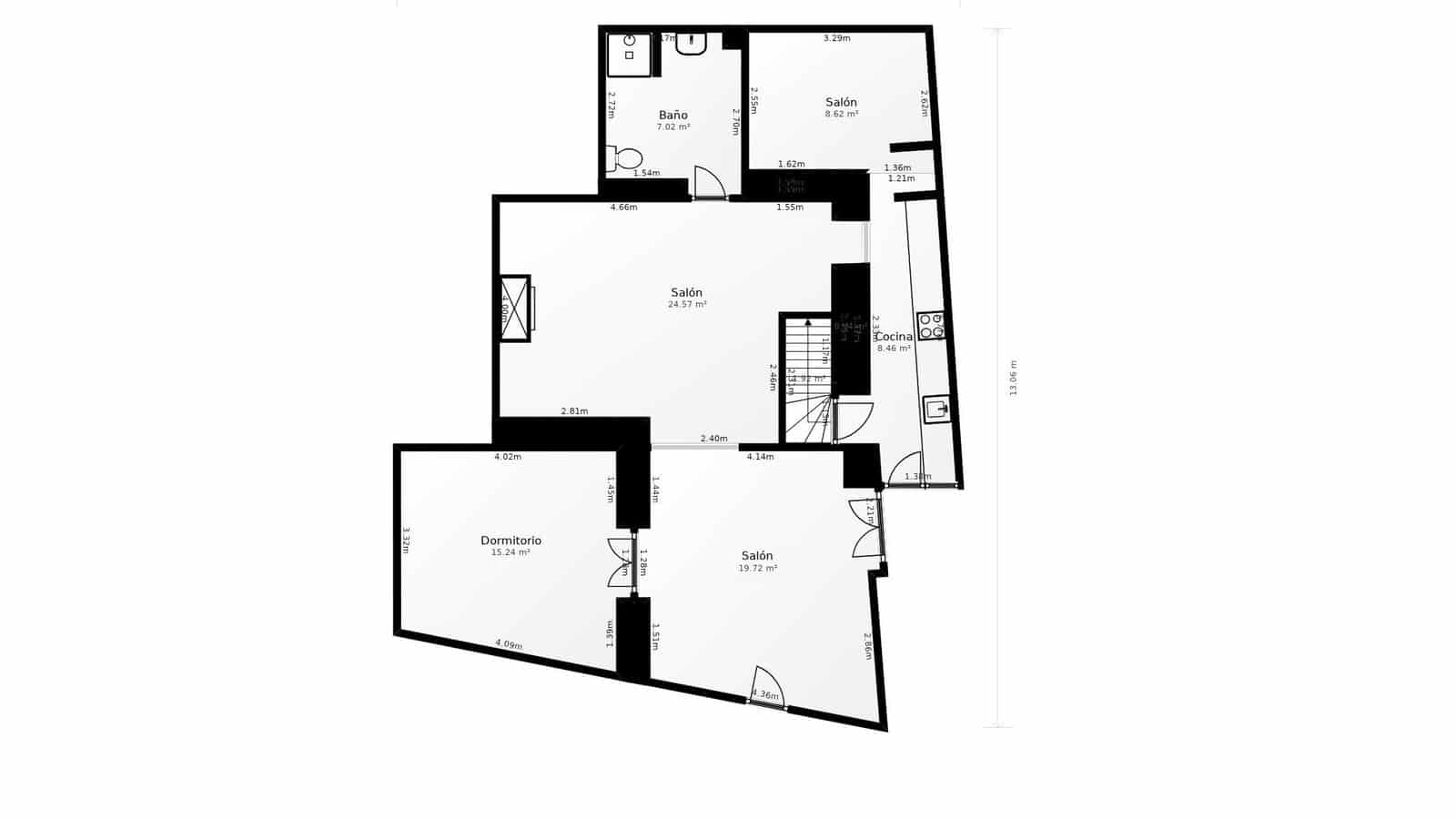 4 soveværelse Villa til salg i Mula - € 138.000 (Ref: 8816000)