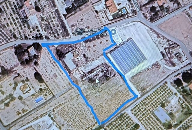 Grunde uden byggetilladelser til salg i Las Bayas, Elche / Elx - € 114.900 (Ref: 8874542)