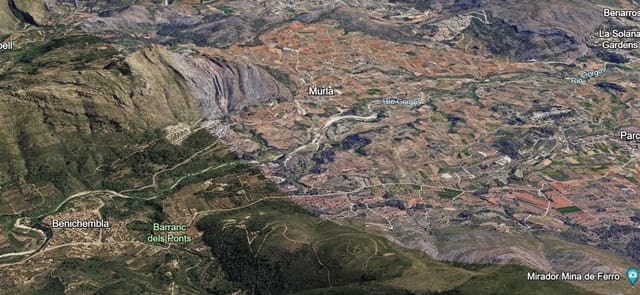 Ubebygd land til salgs i Benigembla / Benichembla - € 38 000 (Ref: 8881789)