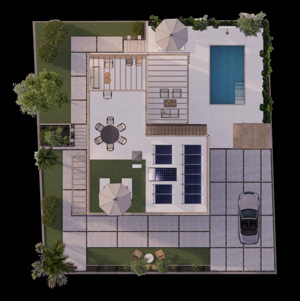 3 sypialnia Willa na sprzedaż w Polop z basenem - 729 000 € (Ref: 8939479)