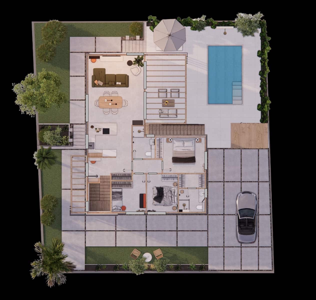 3 sypialnia Willa na sprzedaż w Polop z basenem - 729 000 € (Ref: 8939479)