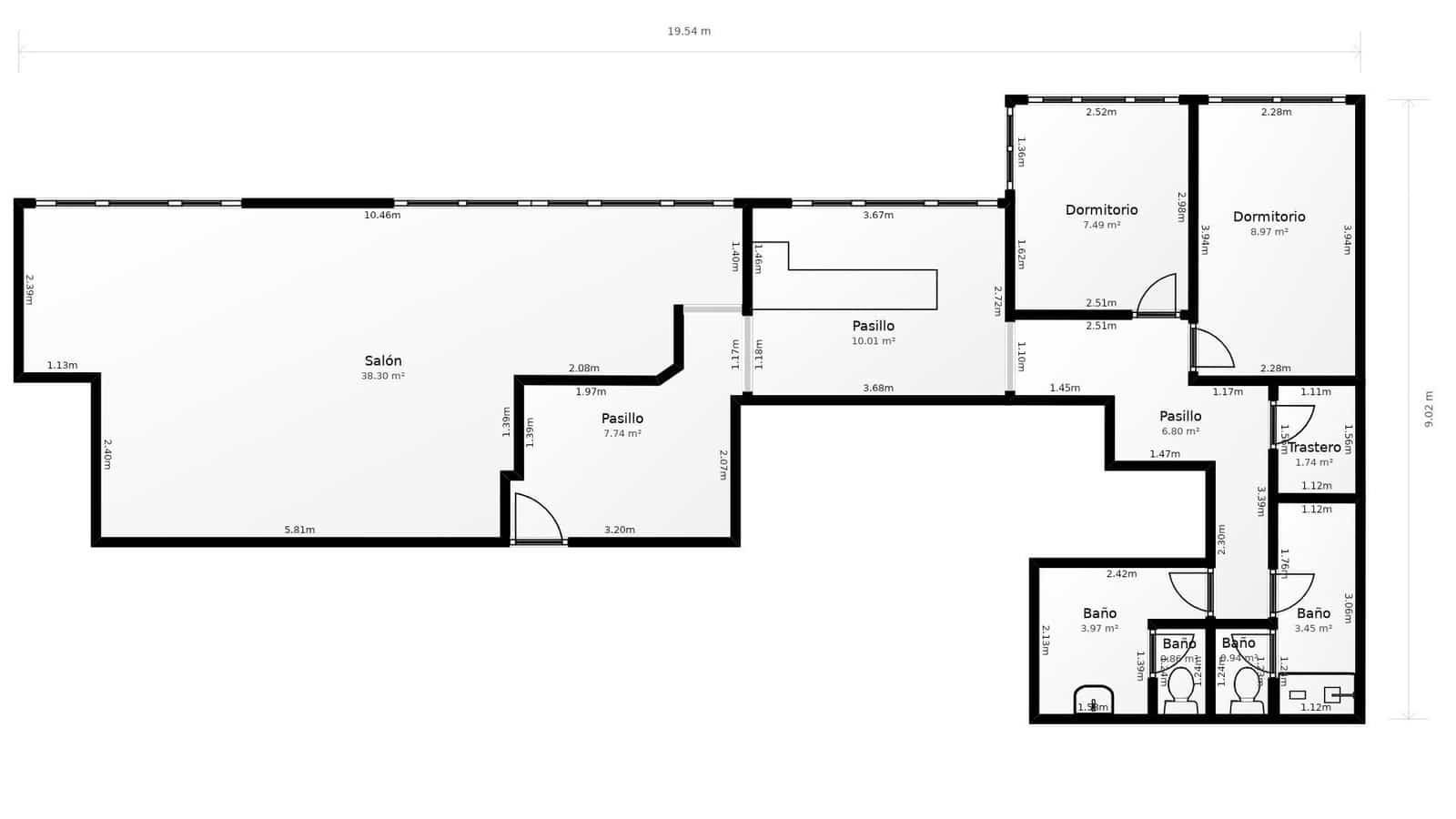 Flat for sale in Elche / Elx - € 159,000 (Ref: 8954255)