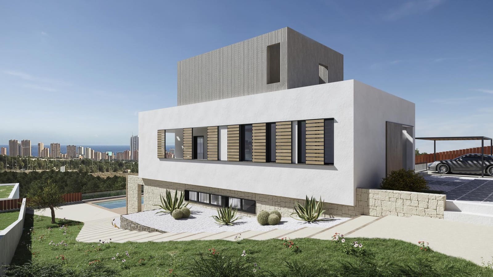 3 soveværelse Villa til salg i Finestrat med garage - € 770.000 (Ref: 8970282)