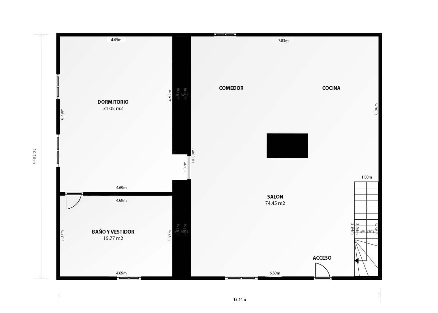 3 soveværelse Finca/Landehus til salg i Alicante by med garage - € 187.000 (Ref: 8972169)