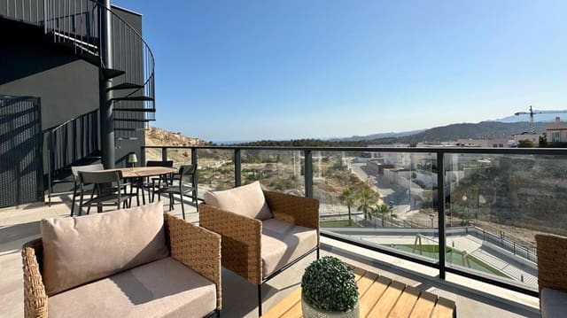 3 chambre Appartement à vendre à Balcón de Finestrat - Terra Marina, Finestrat avec piscine - 415 000 € (Ref: 9003507)