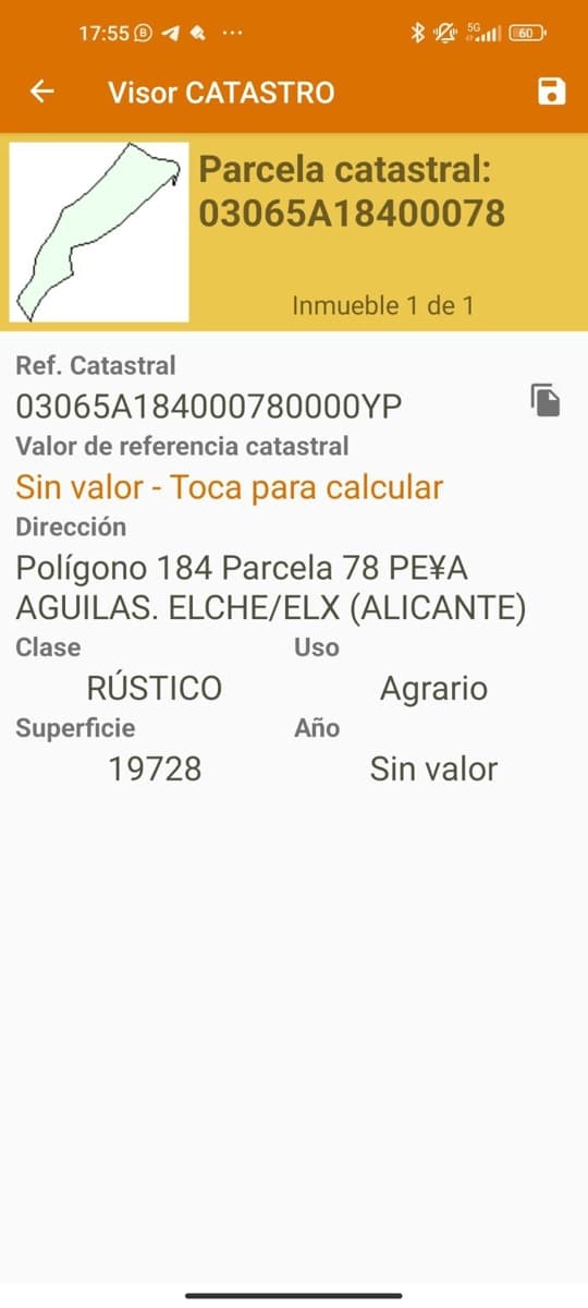 Building Plot for sale in Elche / Elx - € 150,000 (Ref: 9005997)