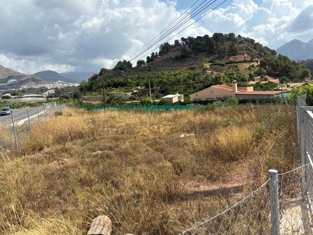 Mark till salu i Polop - 50 000 € (Ref: 9149170)