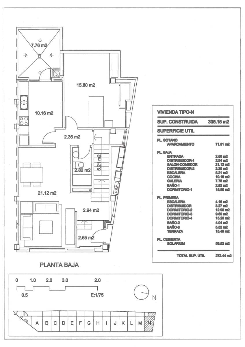 Adosado de 4 habitaciones en Alicante / Alacant ciudad en venta - 459.000 € (Ref: 9215359)