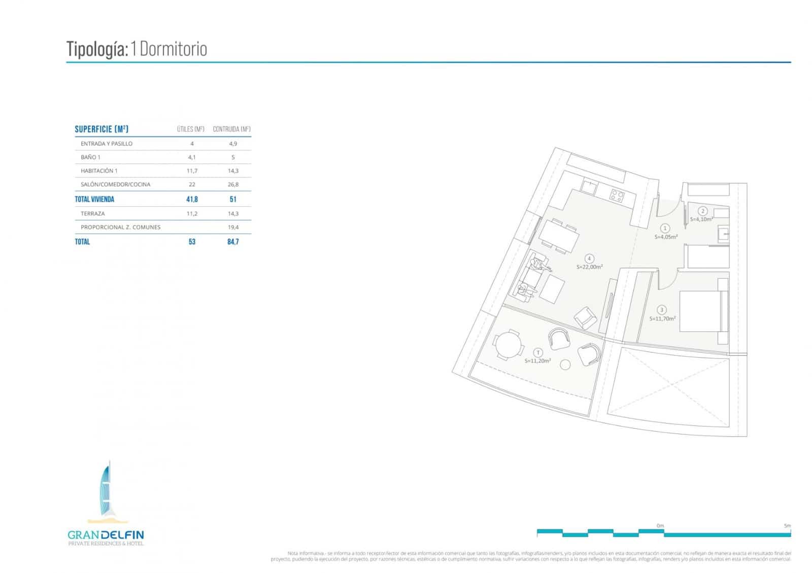 2 camera da letto Appartamento in vendita in Benidorm con piscina - 1.108.000 € (Rif: 9265481)