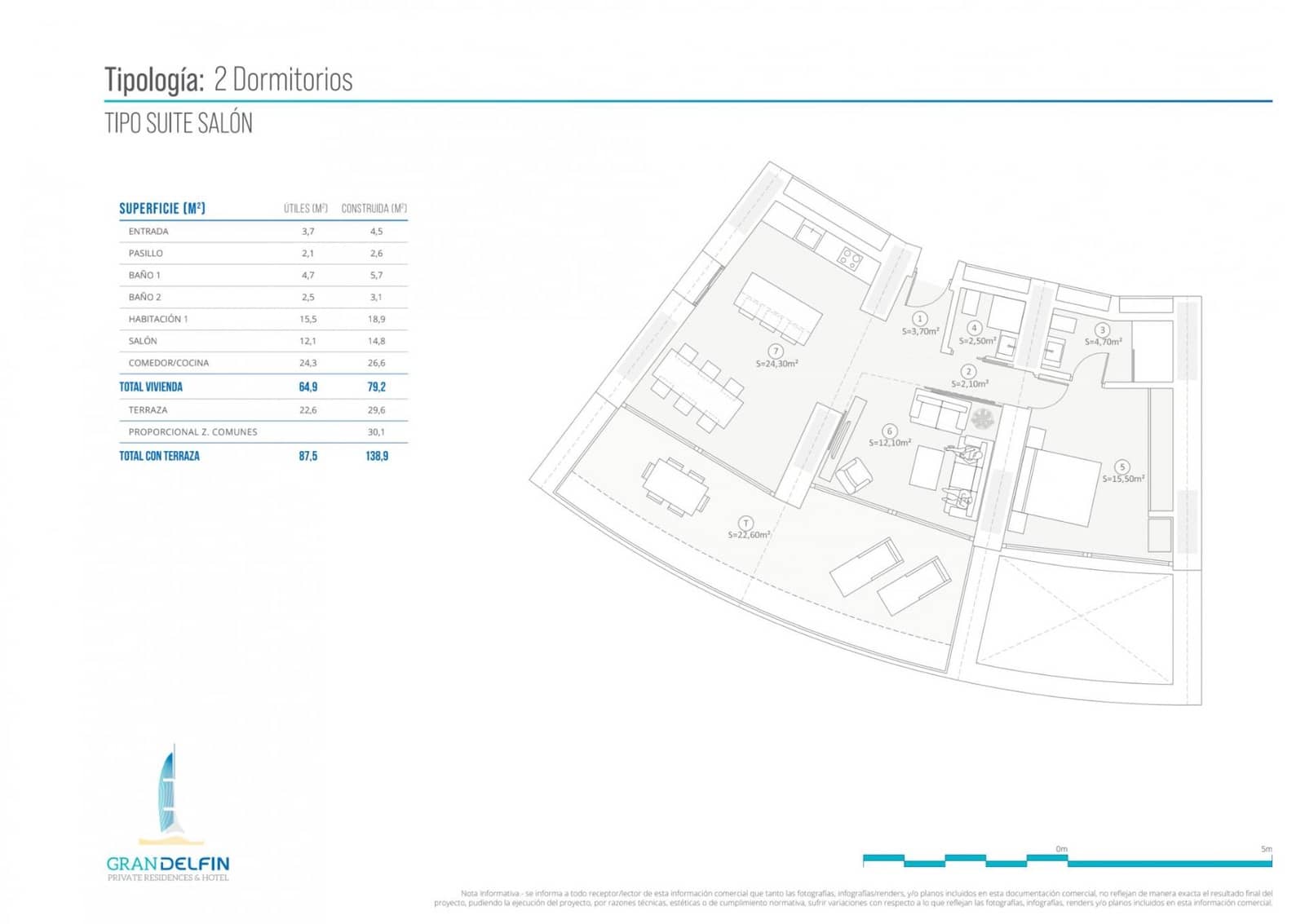 2 sypialnia Apartament na sprzedaż w Benidorm z basenem - 1 058 000 € (Ref: 9265481)