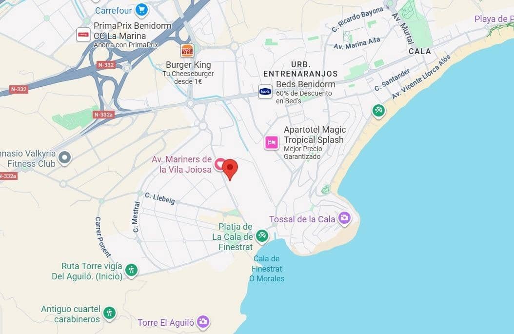 2 bedroom Apartment for sale in La Villajoyosa / Vila Joiosa with garage - € 310,000 (Ref: 9308552)