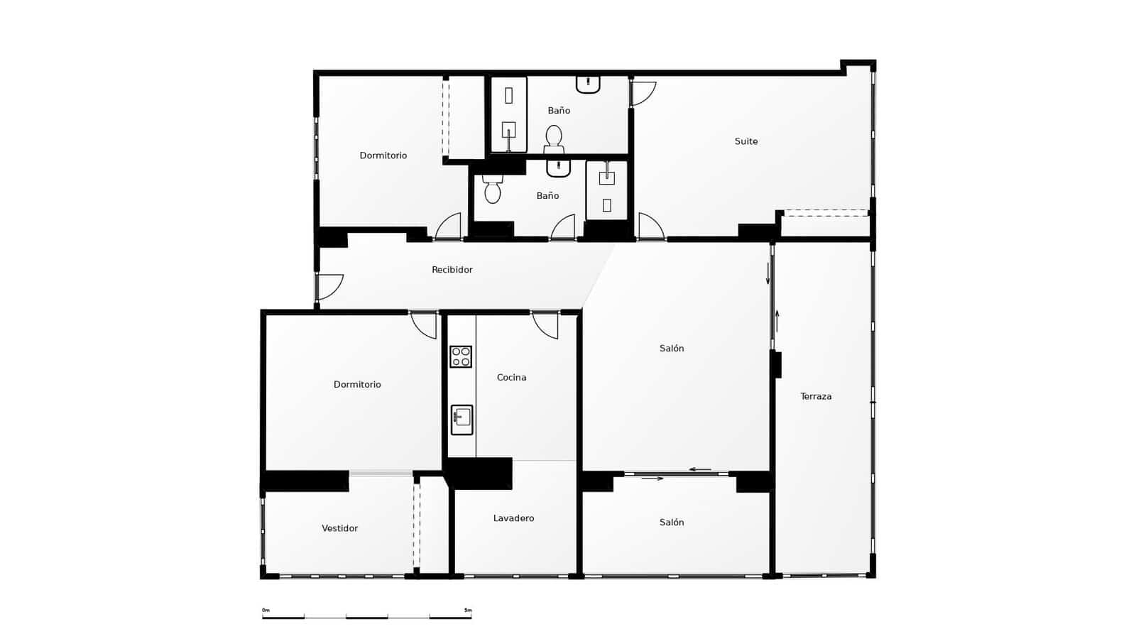 3 makuuhuone Asunto myytävänä paikassa Playa de San Juan mukana uima-altaan - 420 000 € (Ref: 9310857)