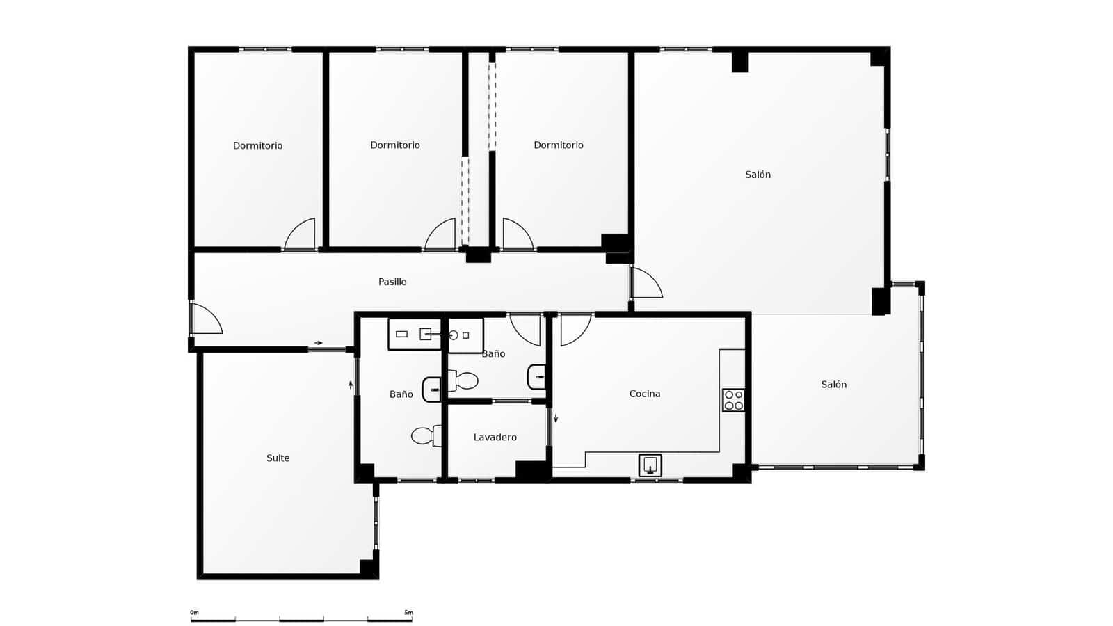 4 sypialnia Mieszkanie na sprzedaż w Playa de San Juan z basenem garażem - 630 000 € (Ref: 9330572)