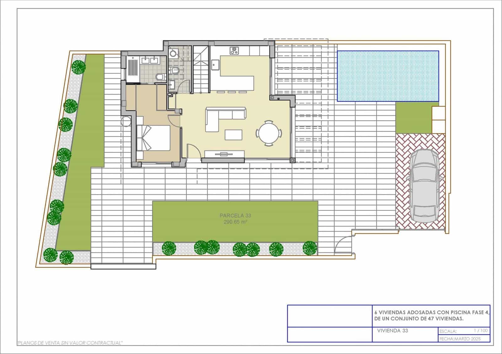 3 camera da letto Villa in vendita in Los Montesinos - 439.900 € (Rif: 9360660)