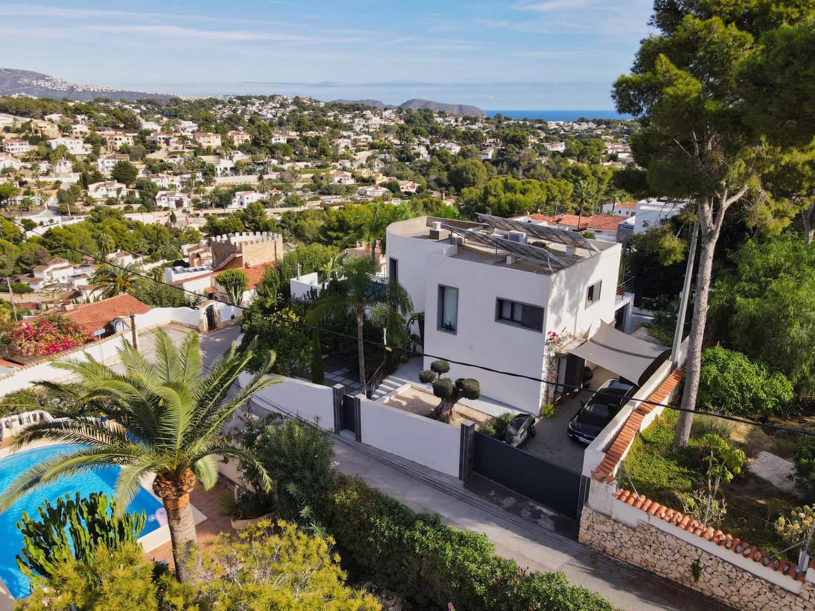 4 sypialnia Willa na sprzedaż w Benissa z basenem garażem - 1 200 000 € (Ref: 9362579)