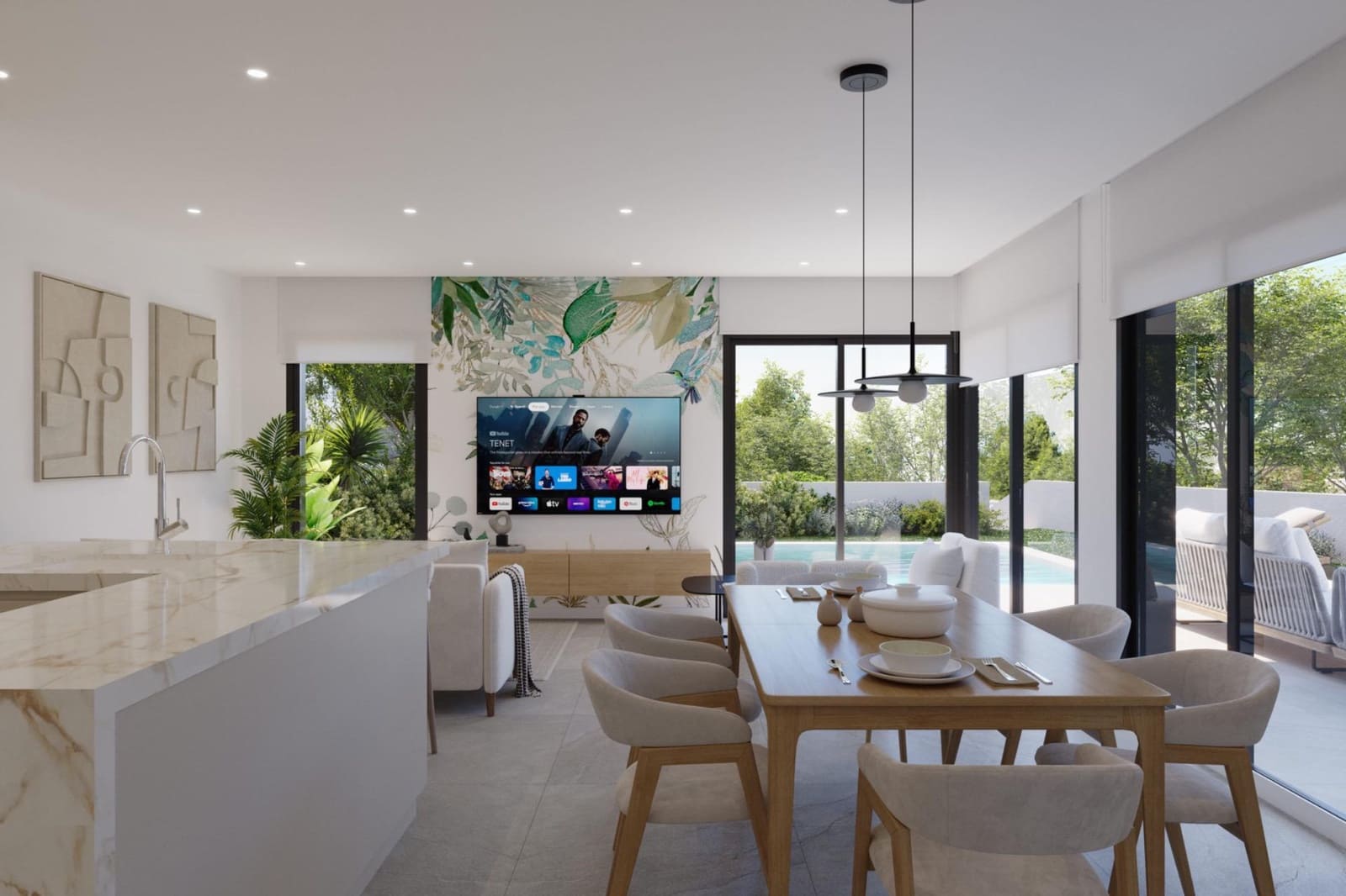 4 soveværelse Villa til salg i La Villajoyosa / Vila Joiosa med swimmingpool - € 742.500 (Ref: 9378965)