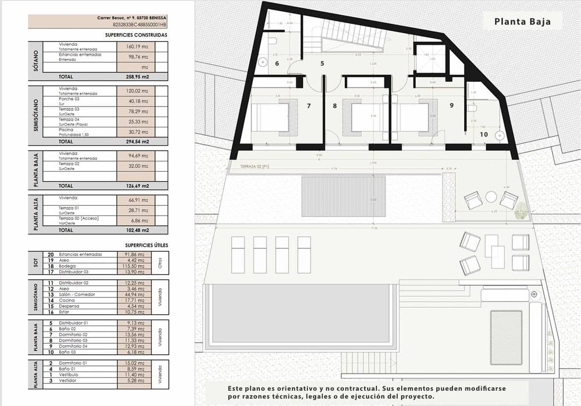 4 sypialnia Willa na sprzedaż w Benissa z basenem - 3 530 000 € (Ref: 9385536)