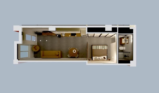 1 soveværelse Lejlighed til salg i Altabix, Elche / Elx - € 115.000 (Ref: 9390692)