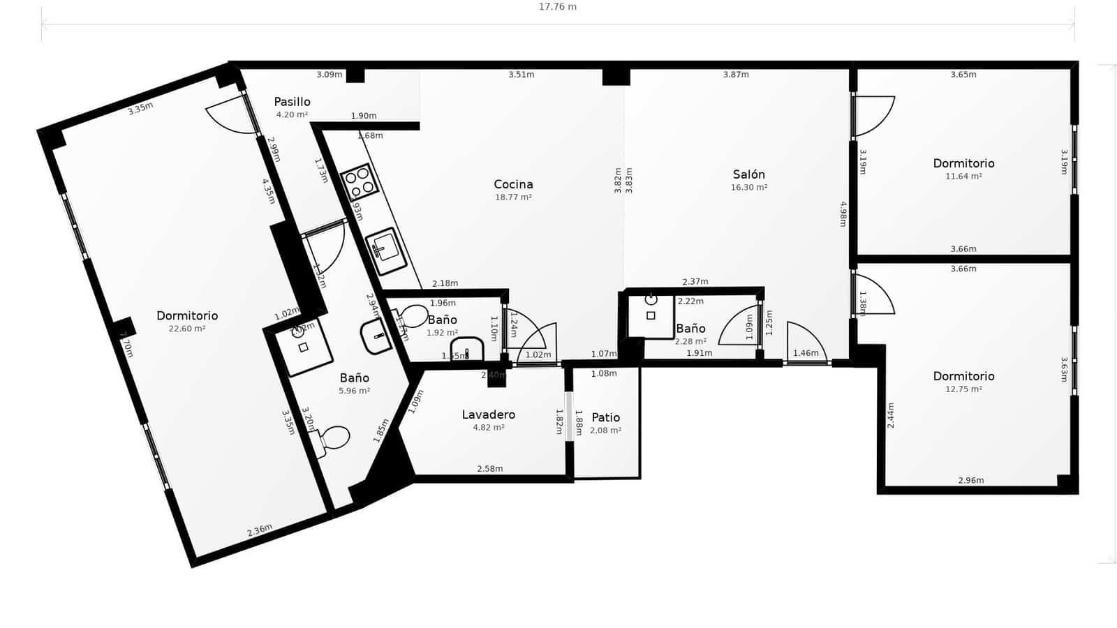 3 bedroom Flat for sale in Elche / Elx - € 152,000 (Ref: 9410919)