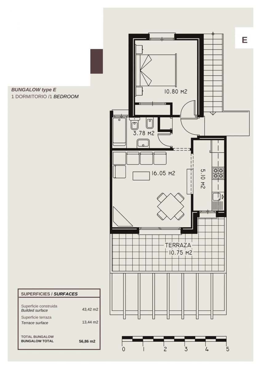 1 chambre Appartement à vendre à Calpe / Calp avec piscine - 180 000 € (Ref: 9422372)