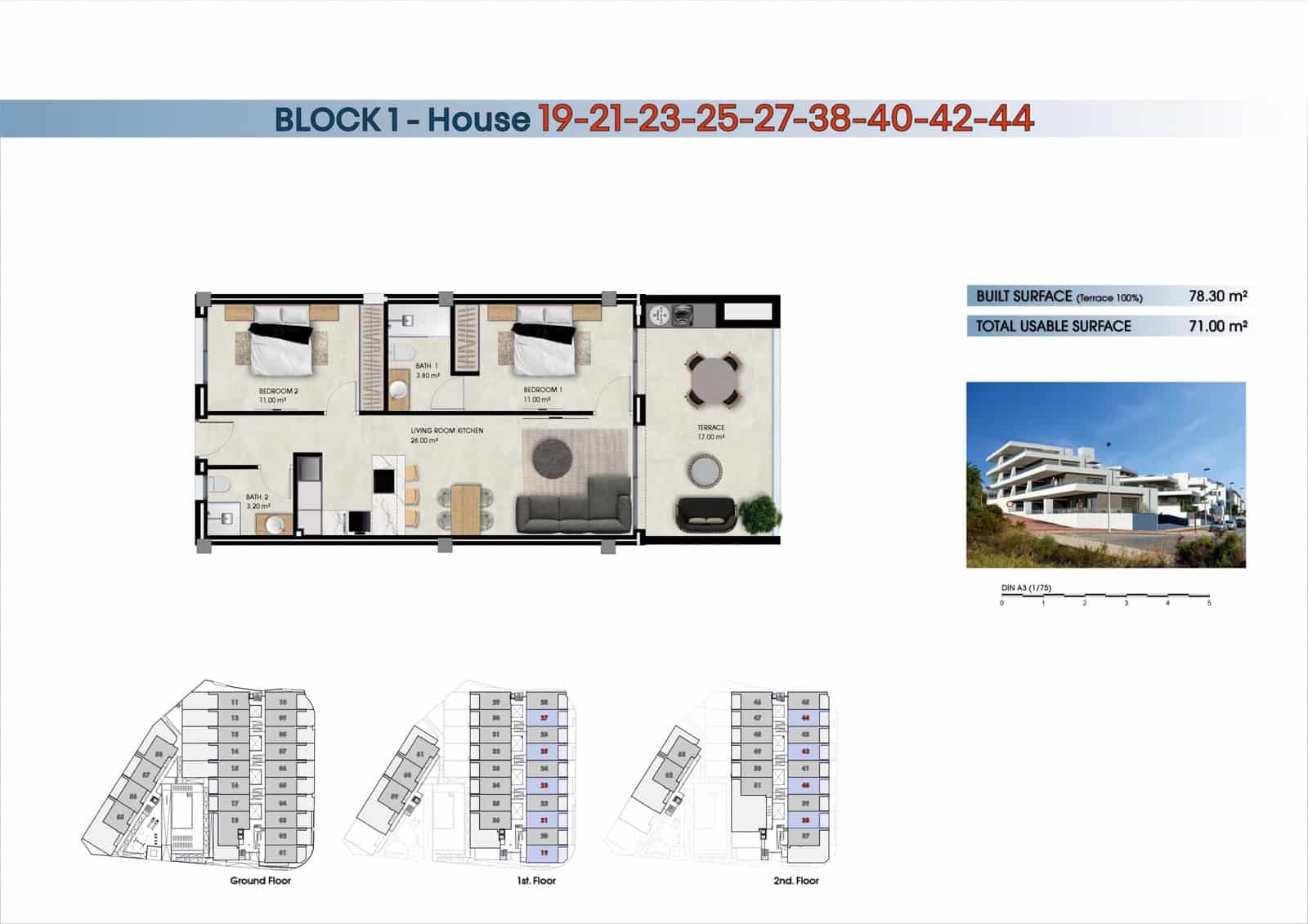 2 quarto Penthouse para venda em El Pinet com piscina - 290 000 € (Ref: 9431239)