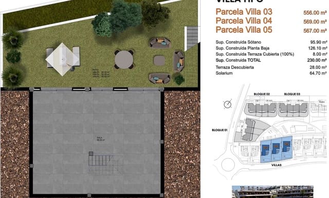 3 makuuhuone Huvila myytävänä paikassa Finestrat mukana uima-altaan - 699 000 € (Ref: 9433369)