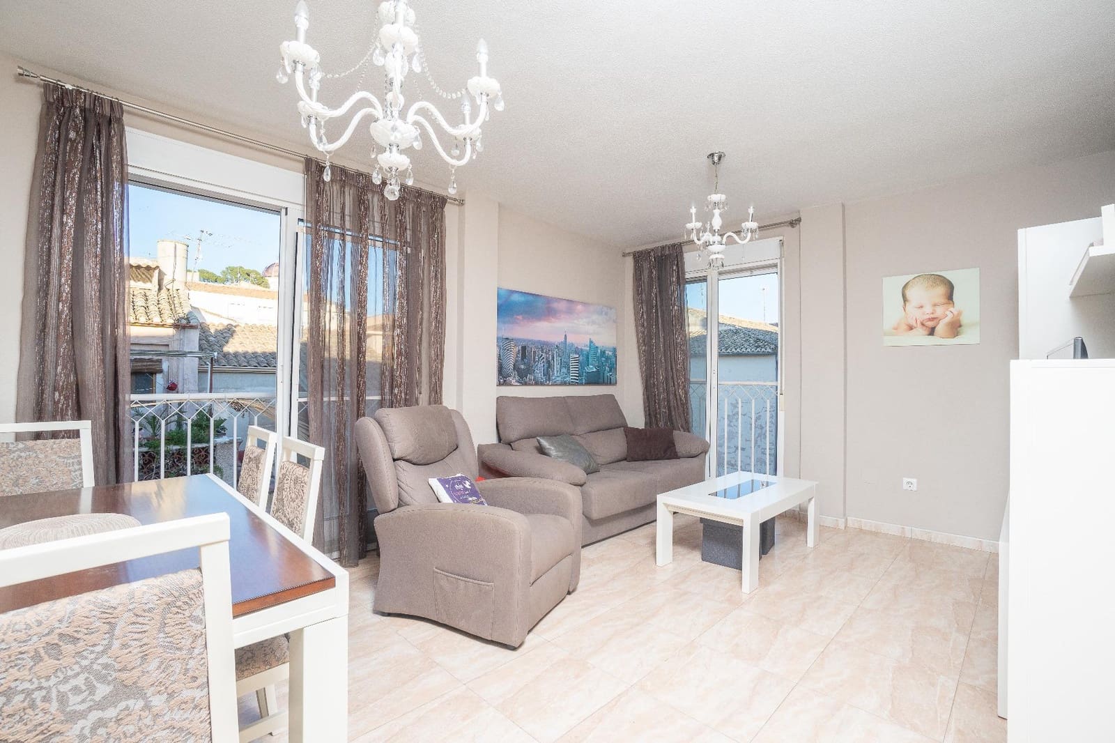 3 slaapkamer Flat te koop in Monovar / Monover met garage - € 120.000 (Ref: 9476094)