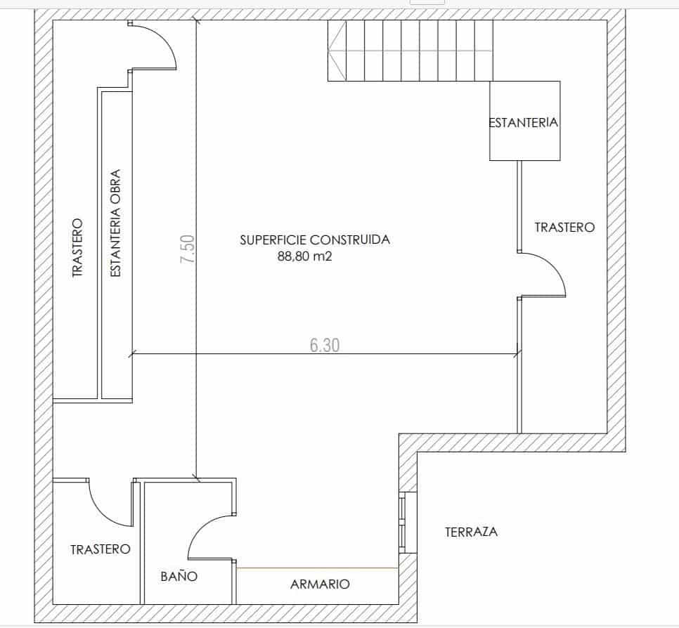 5 sovrum Radhus till salu i Santa Faz med pool - 750 000 € (Ref: 9551331)