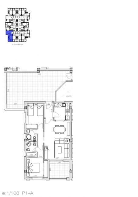 2 chambre Appartement à vendre à Orihuela Costa avec piscine garage - 200 500 € (Ref: 9551333)