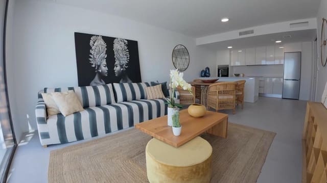 Apartamento de 2 habitaciones en Balcón de Finestrat - Terra Marina, Finestrat en venta con piscina - 440.000 € (Ref: 9555681)