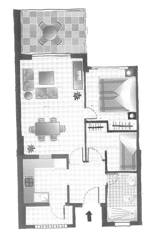 2 Zimmer Apartment zu verkaufen in La Villajoyosa / Vila Joiosa - 229.000 € (Ref: 9561731)