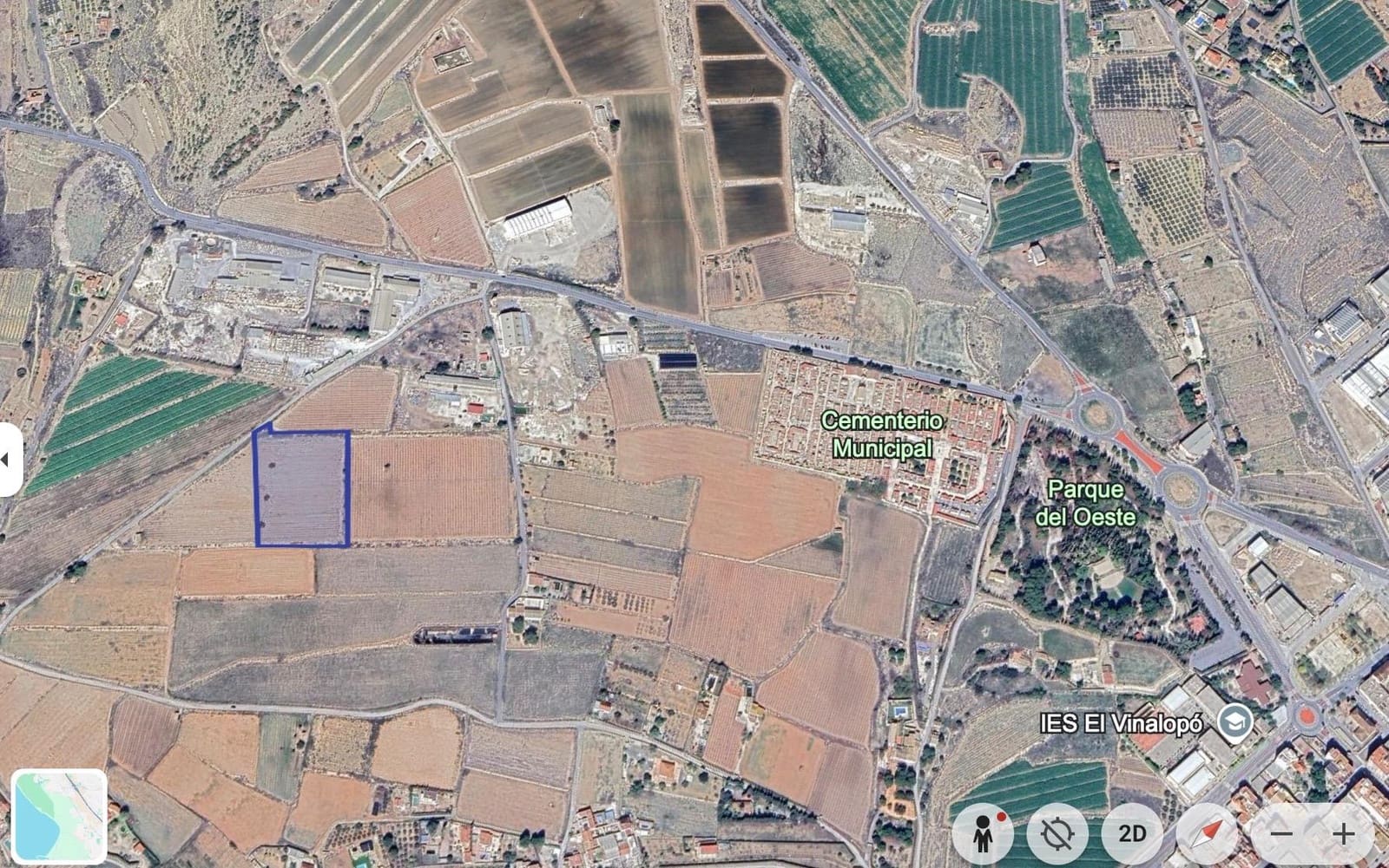 Grunde uden byggetilladelser til salg i Novelda - € 68.000 (Ref: 9574577)