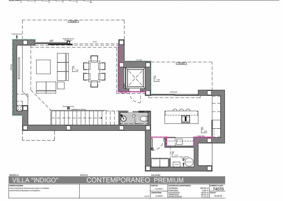 3 soveværelse Villa til salg i Benitachell / Benitatxell - € 1.640.000 (Ref: 9576680)