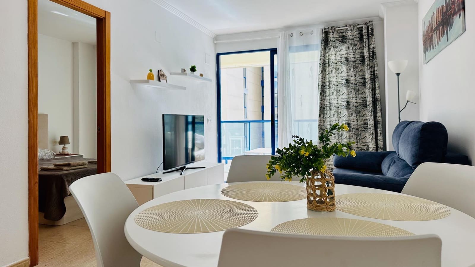 1 slaapkamer Appartement te huur in La Villajoyosa / Vila Joiosa met zwembad - € 1.050 (Ref: 9586387)