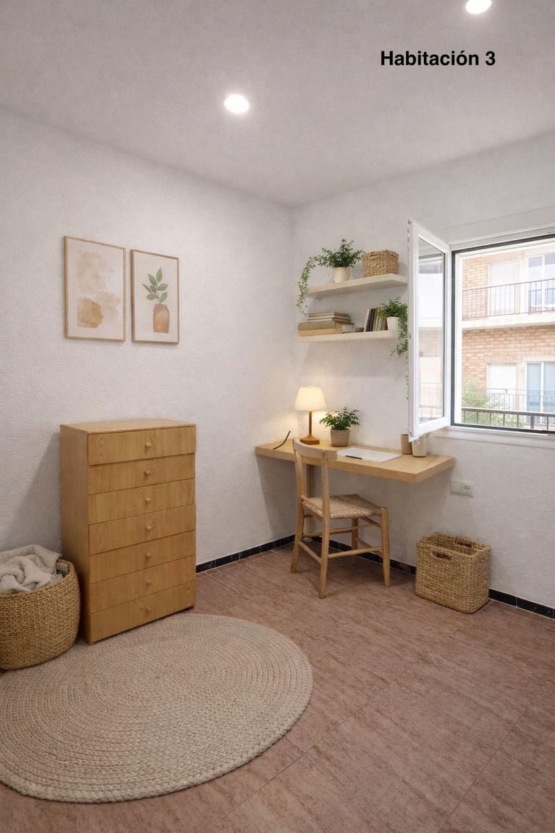 Appartement de 3 chambres à louer à Elche / Elx - 1 100 € (Ref: 9586388)