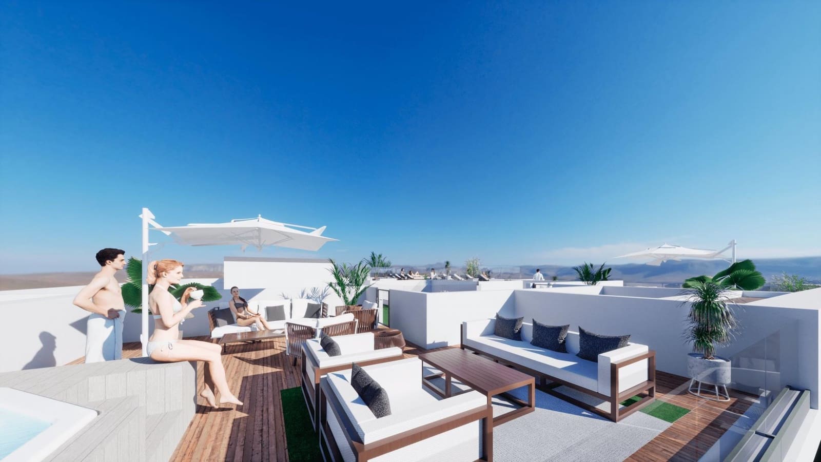 3 sypialnia Apartament na sprzedaż w Torrevieja z basenem - 429 000 € (Ref: 9596059)