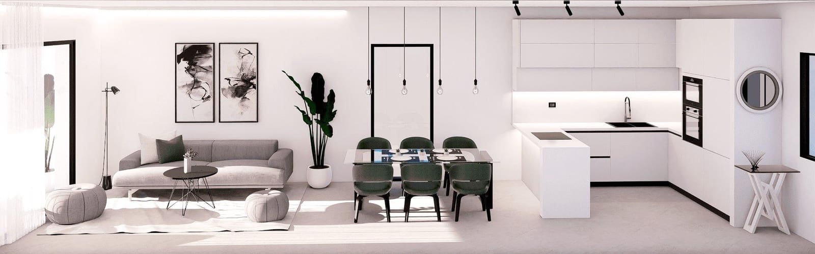 2 makuuhuone Huoneisto myytävänä paikassa Finestrat mukana uima-altaan - 329 900 € (Ref: 9604925)