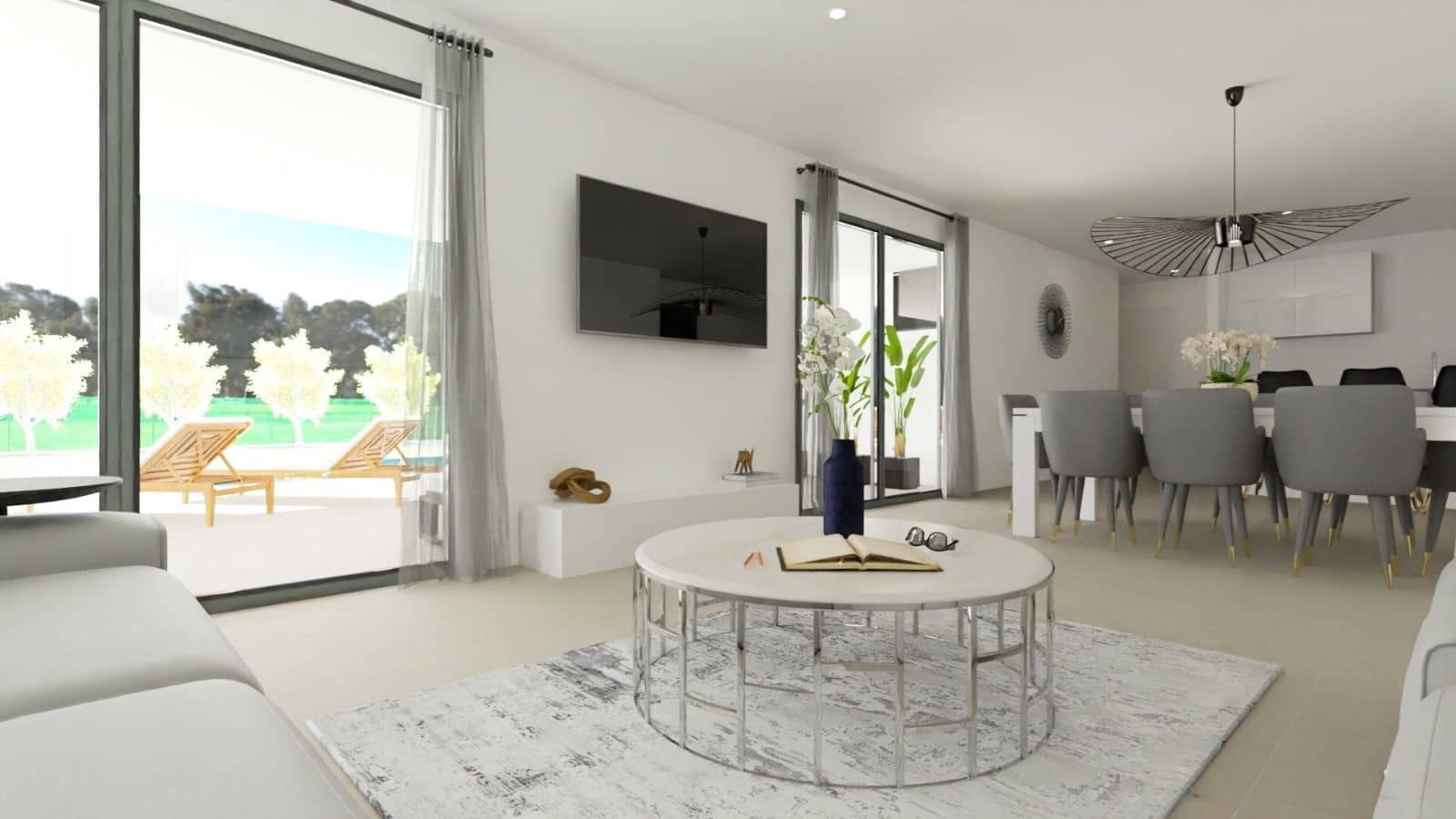 3 chambre Villa/Maison à vendre à Monforte del Cid - 450 500 € (Ref: 9637511)