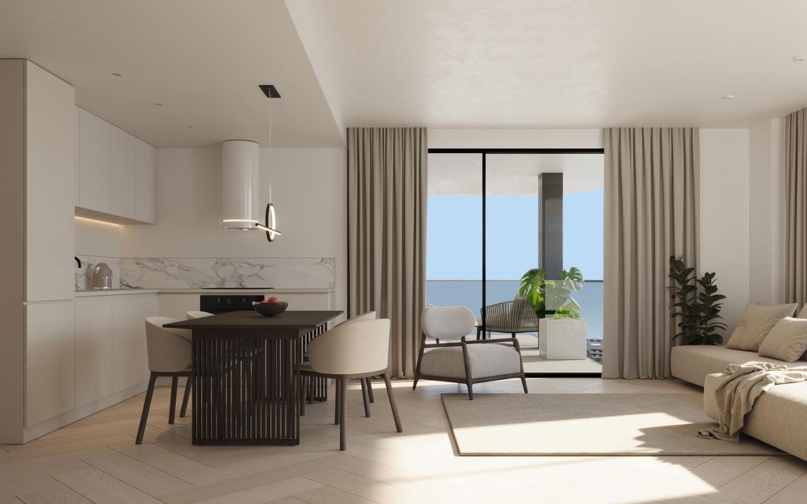Apartamento de 3 habitaciones en Calpe / Calp en venta con piscina - 670.000 € (Ref: 9679803)
