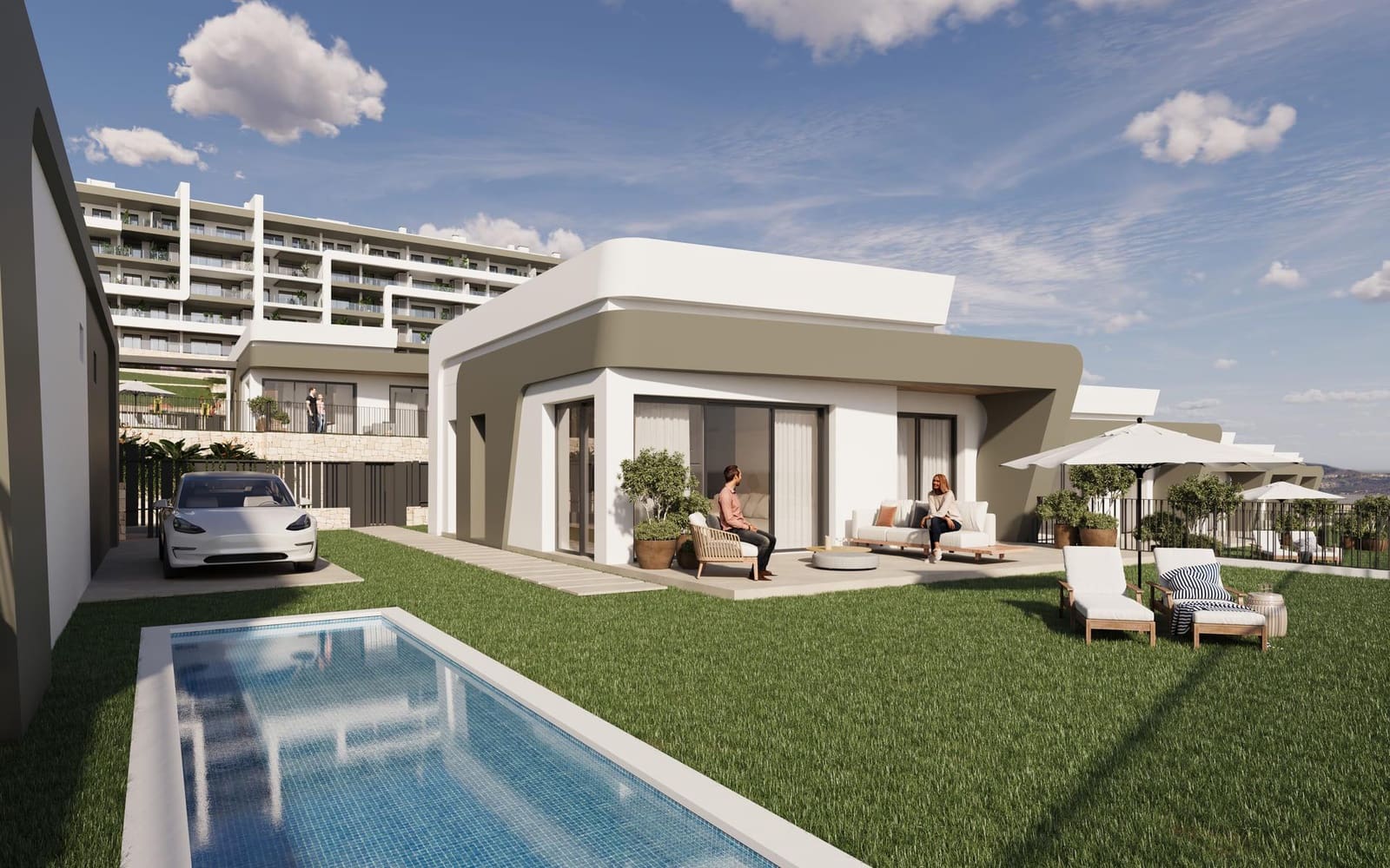 3 bedroom Penthouse for sale in Muchamiel / Mutxamel with pool - € 469,000 (Ref: 9690555)