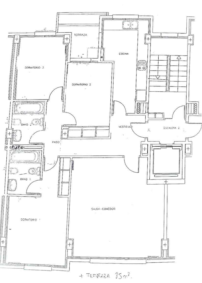 3 sovrum Takvåning till salu i Alicante stad med pool garage - 399 900 € (Ref: 9701591)