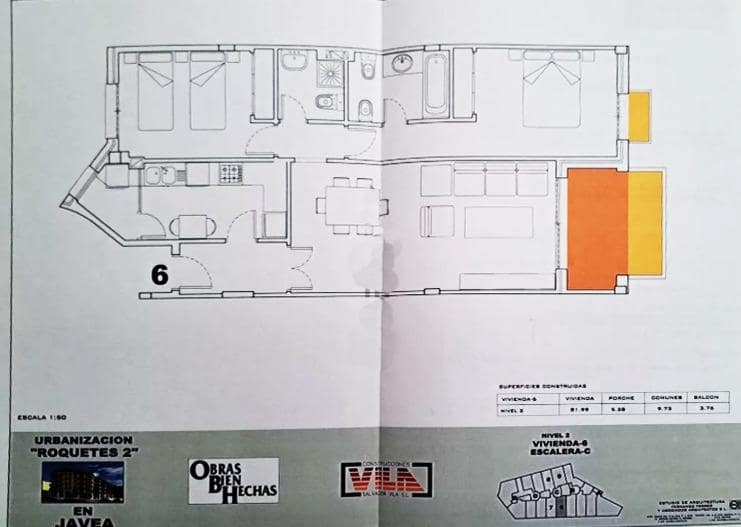 2 sypialnia Mieszkanie na sprzedaż w Javea / Xabia - 340 000 € (Ref: 9732050)