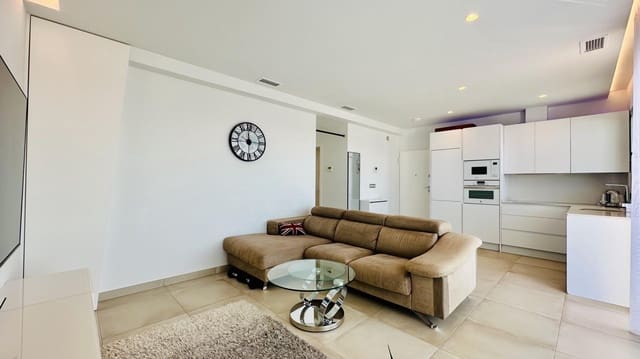 Penthouse de 2 chambres à louer à Balcón de Finestrat - Terra Marina, Finestrat avec piscine garage - 1 690 € (Ref: 9735541)