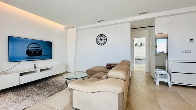 Penthouse de 2 chambres à louer à Balcón de Finestrat - Terra Marina, Finestrat avec piscine garage - 1 690 € (Ref: 9735541)