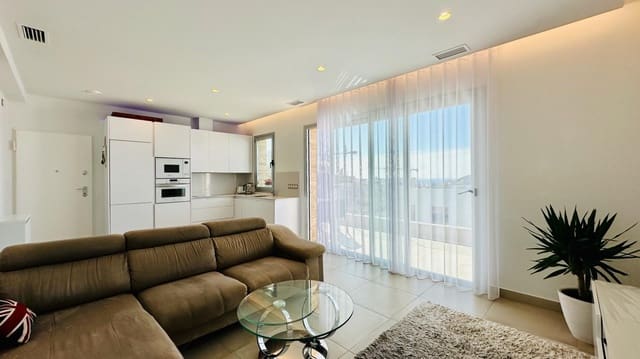 Penthouse de 2 chambres à louer à Balcón de Finestrat - Terra Marina, Finestrat avec piscine garage - 1 690 € (Ref: 9735541)