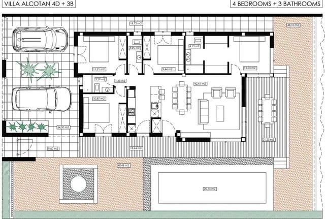 3 quarto Moradia para venda em Finestrat com piscina garagem - 550 000 € (Ref: 9751942)